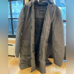 Cole Haan Zero Grand Parka Gray Jacket